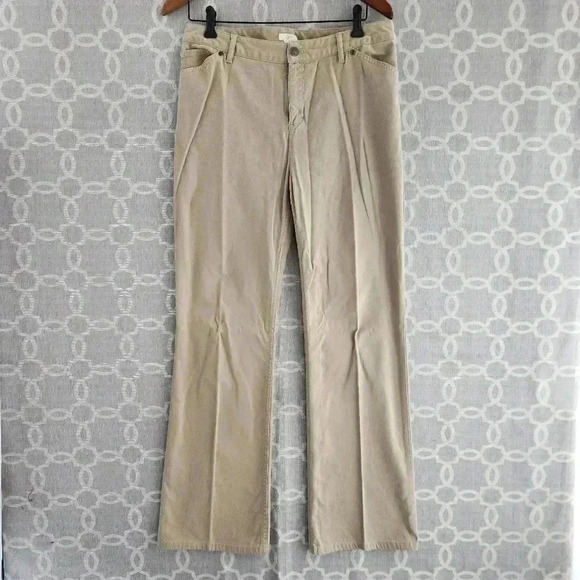 Vintage J. Jill Stretch Boot cut Khaki Women's Pants 12 - Picture 1 of 8
